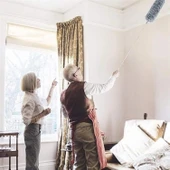 BUFFER® Teleskopik 3'lü Mop Toz Alma Püskülü Çok Fonksiyonlu Temizlik Seti - 5