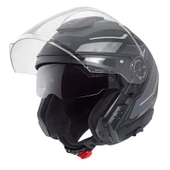 Schuberth J2 Sigma Grey Kask thumbnail 5