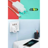 BUFFER® 120W USB Hızlı Type C Uçlu Kablolu Şarj Aleti - 7