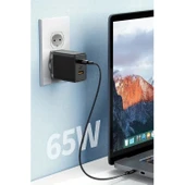 BUFFER® 65W Hızlı Şarj Edebilen TYPE C uçlu Şarj Aleti - 8
