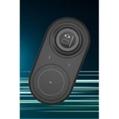 BUFFER® 2si 1arada Kablosuz Saat,Kulaklık ve Telefon Hızlı Şarj Etme Aparatı - 8