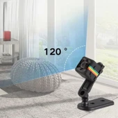 BUFFER® Mini Boy Küp Tipi Gece Görüşlü HD Kaliteli Güvenlik Kamerası - 5