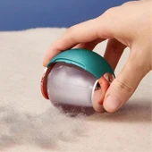 BUFFER® Taşınabilir ve Yıkanabilir Tiftik Ve Tüy Toplayıcı Kıl Toz Elbise Tiftik Temizleyici Top - 1