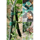 BUFFER® 50 Metre Kendiliğinden Kesici Bıçaklı Bitki Saksı Kablo Sabitleme Teli - 8