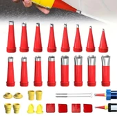 BUFFER®30 Parça Silikon Kalafat Mastik Alet Seti Mastik Ucu - 1