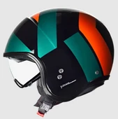 NOLAN N21 06 TANGENTE 347 GÜNEŞ CAMLI YARIM KASK thumbnail 1