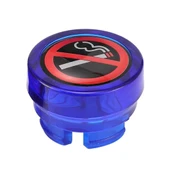 Araç Çakmaklık Yuvası Soketi Kapağı Sigara İçilmez Logolu 2.6x1.8cm Kırmızı - 6