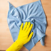 Mulpex Mikrofiber Temizlik Bezi 100 Adet - 40x40 cm, 375 GSM, Parlak Dokulu, 60 gr ±2, Yüksek Emici, İz Bırakmaz - 10