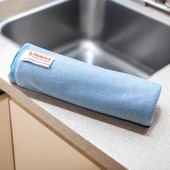 Mulpex Mikrofiber Temizlik Bezi 200 Adet - 40x40 cm, 375 GSM, Parlak Dokulu, 60 gr ±2, Yüksek Emici, İz Bırakmaz - 4