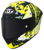KYT NZ RACE KASK BLAZING MATT YELLOW thumbnail 1