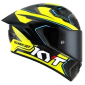 KYT NZ RACE KASK CARBON COMPETITION YELLOW thumbnail 4