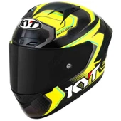 KYT NZ RACE KASK CARBON COMPETITION YELLOW thumbnail 1