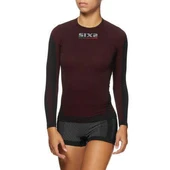 SIX2 TS2 4 MEVSİM TERMAL UZUN KOLLU T-SHIRT KOYU KIRMIZI thumbnail 5