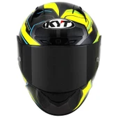 KYT NZ RACE KASK CARBON COMPETITION YELLOW thumbnail 3