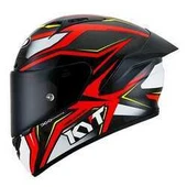 KYT NZ RACE CARBON STRIDE KIRMIZI BEYAZ thumbnail 2