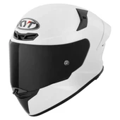 KYT TT-REVO KASK PLAIN WHITE thumbnail 1