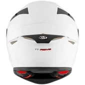 KYT TT-REVO KASK PLAIN WHITE thumbnail 3