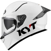 KYT R2R KASK PLAIN WHITE thumbnail 8