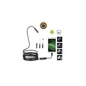 Endoskop Yılan Video Kamera Led’li 5 Metre 7 Mm Sert Kablo Yüksek Kaliteli Stereo - 1