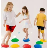 Çocuk Yarım Küre denge Ve Koordinasyon Adası 6 Lı Set - 1