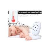 Vb-601 Kameralı Bebek Monitörü Net Görüntü Gece Görüşlü - 5