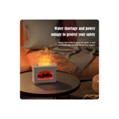 Şömine Hava Nemlendirici Aromatik Oda Kokusu 270 Ml Difüzörü Buhar Makinası - 3