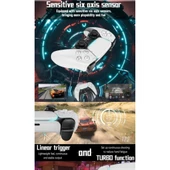 P4 Plus Bluetooth Titreşimli Ps4/ps5 Uyumlu Pc Telefon Joystick Kablosuz Oyun Kolu - 5