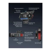 Bt57 Motosiklet Kask Kulaklık Intercom Işıklı Motorsiklet Interkom - 4