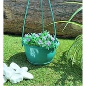 Omnipazar SO-SM03 Safir Makrome Askılı Balkon Saksı 6 lt Yeşil 6 Adet thumbnail 3