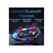 Y20 Max Motosiklet Bluetooth 5.3 Kask Intercom 2 Kişi 300 Metre Eşleşme Özellikli - 2