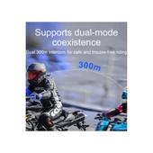 Y20 Max Motosiklet Bluetooth 5.3 Kask Intercom 2 Kişi 300 Metre Eşleşme Özellikli - 6