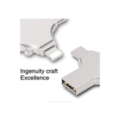 Otg 4in1 Cep Telefonu Çok Fonksiyonlu Usb Flash Bellek 128 Gb Type-c, Micro Sd Ve Kart Okuyucu - 2