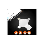 Otg 4in1 Cep Telefonu Çok Fonksiyonlu Usb Flash Bellek 64 Gb Type-c, Micro Sd Ve Kart Okuyucu - 5