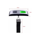Dijital Işıklı Elektronik Askılı El Bagaj Tartısı Bavul Kantarı Seyahat Çantası 50kg - 3
