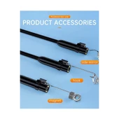 5 Metre Endoskop Yılan Video Kamera Ios Ve Android Uyumlu Led’li 8 Mm Sert Kablo 2mp - 3