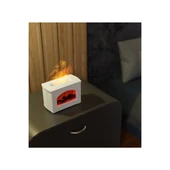 Şömine Hava Nemlendirici Aromatik Oda Kokusu 270 Ml Difüzörü Buhar Makinası - 4