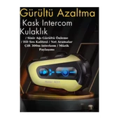 N3x Rgb Işıklı Intercom 3 Kişi Bağlantılı 1000mah Motosiklet Bluetooth Kulaklık Seti - 4