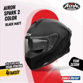 AIROH SPARK 2 COLOR BLACK MATT KASK thumbnail 1