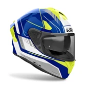 AIROH SPARK 2 CHRONO BLUE YELLOW GLOSS KASK thumbnail 2