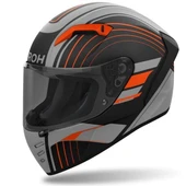 AIROH CONNOR ACHIEVE ORANGE MATT KASK thumbnail 1