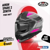 AIROH SPARK 2 ZENITH PINK MATT KASK thumbnail 1