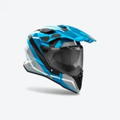 AIROH COMMANDER 2 MAVICK CERULEAN BLUE KASK thumbnail 2