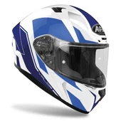 AIROH VALOR WINGS BLUE GLOSS KASK thumbnail 2