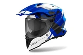 AIROH COMMANDER 2 REVEAL BLUE GLOSS KASK thumbnail 2