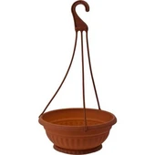 Omnipazar SY-5735 Askılı Aranjman Balkon Saksı No 0 Kahverengi 6 Adet thumbnail 2