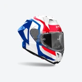 Aıroh Gp 800 Competıtıon Blue-Red Gloss Kask thumbnail 2