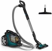 Philips XB9185/07 TriActive Ultra LED Başlık ve PowerCyclone 10 Teknolojisi ile Premium Toz Torbasız Elektrikli Süpürge, NanoClean Teknolojisi, PowerMax Sensörü, Koyu Opal Yeşili thumbnail 1