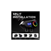 Y30 Kask Kulaklık Bluetooth Motosiklet Kulaklık Rgb Radyolu Intercom - 1