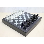 Kutulu Cam Satranç Seti Alk3531 - 1