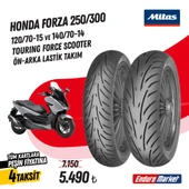 YAMAHA XMAX 250 MİTAS TOURING FORCE SC LASTİK TAKIMI thumbnail 2